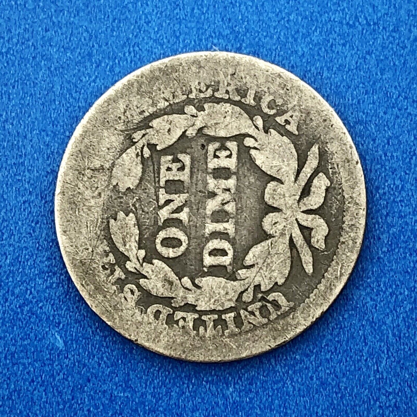 1849 P Seated Liberty Silver Dime 10c Better Key Scarce Rare Philadelphia Coin
