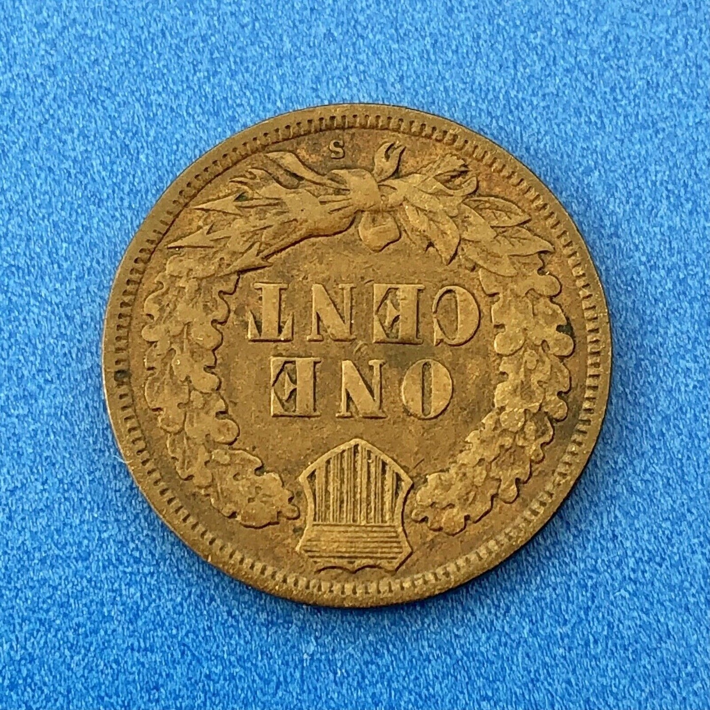 1908 S Indian Head One Cent Penny Type 3 Bronze Better Key San Francisco Coin