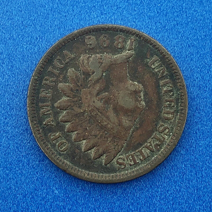 1896 Indian Head One Cent Penny Type 3 Bronze Better Key Philadelphia Coin