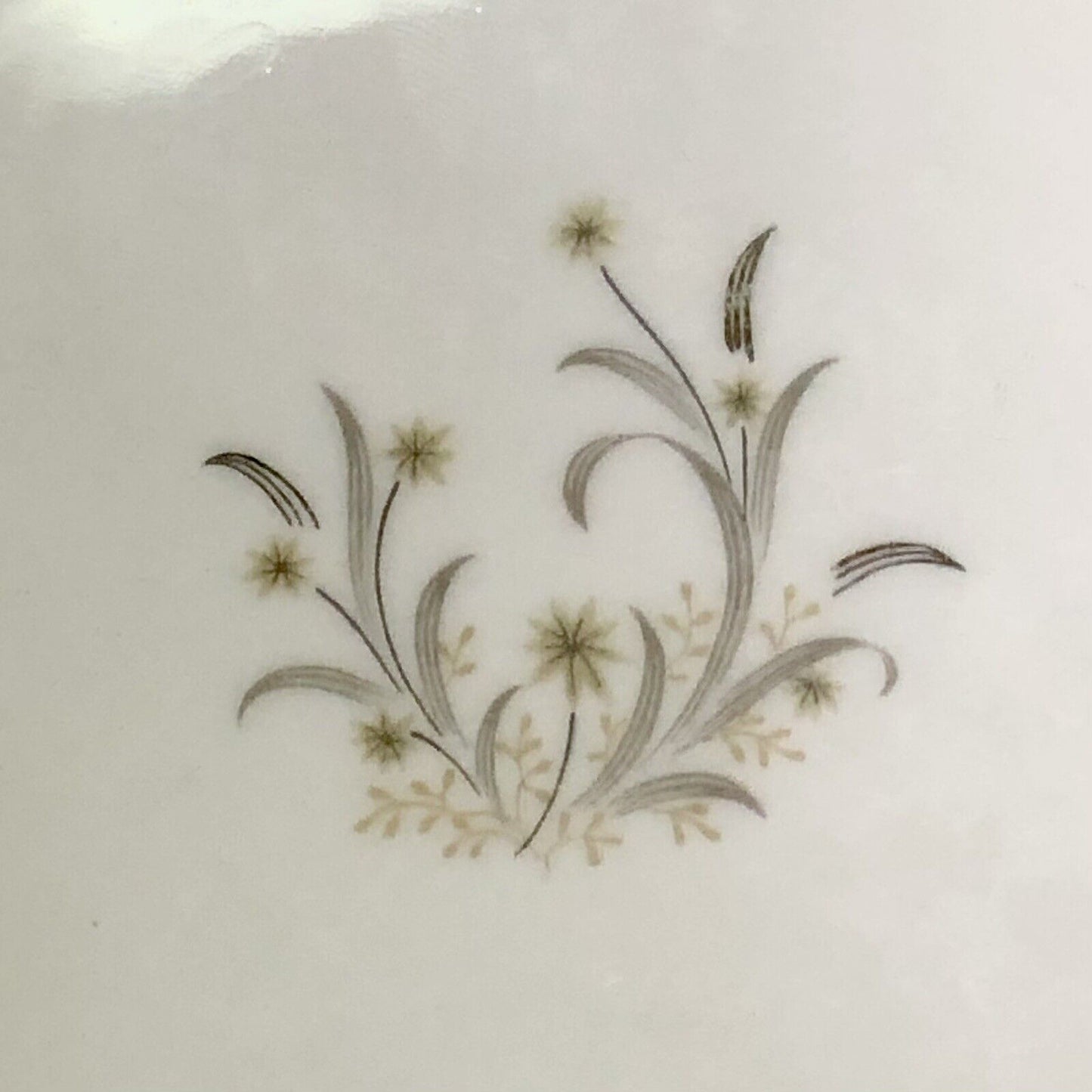 Retired Noritake Ardis China 8 3/8" Platinum Tab Salad Plate TWO Pc Set