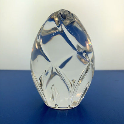 Sullivans Handcrafted Poland 24% PbO Crystal Annual Egg Figurine Paperweight