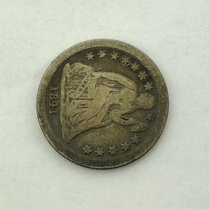 1841 O Seated Liberty Silver Dime No Motto Better Rare New Orleans Mint Coin