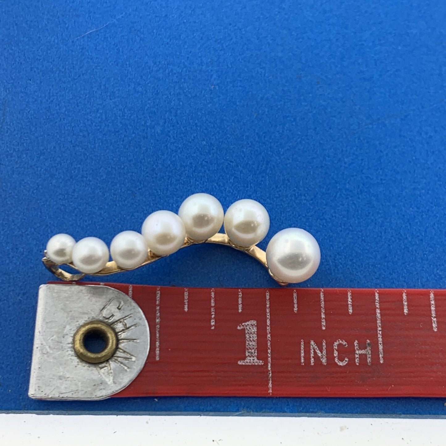 10K Yellow Gold Pearl Diamond Infinity Eternity Bridal Birthstone Pendant