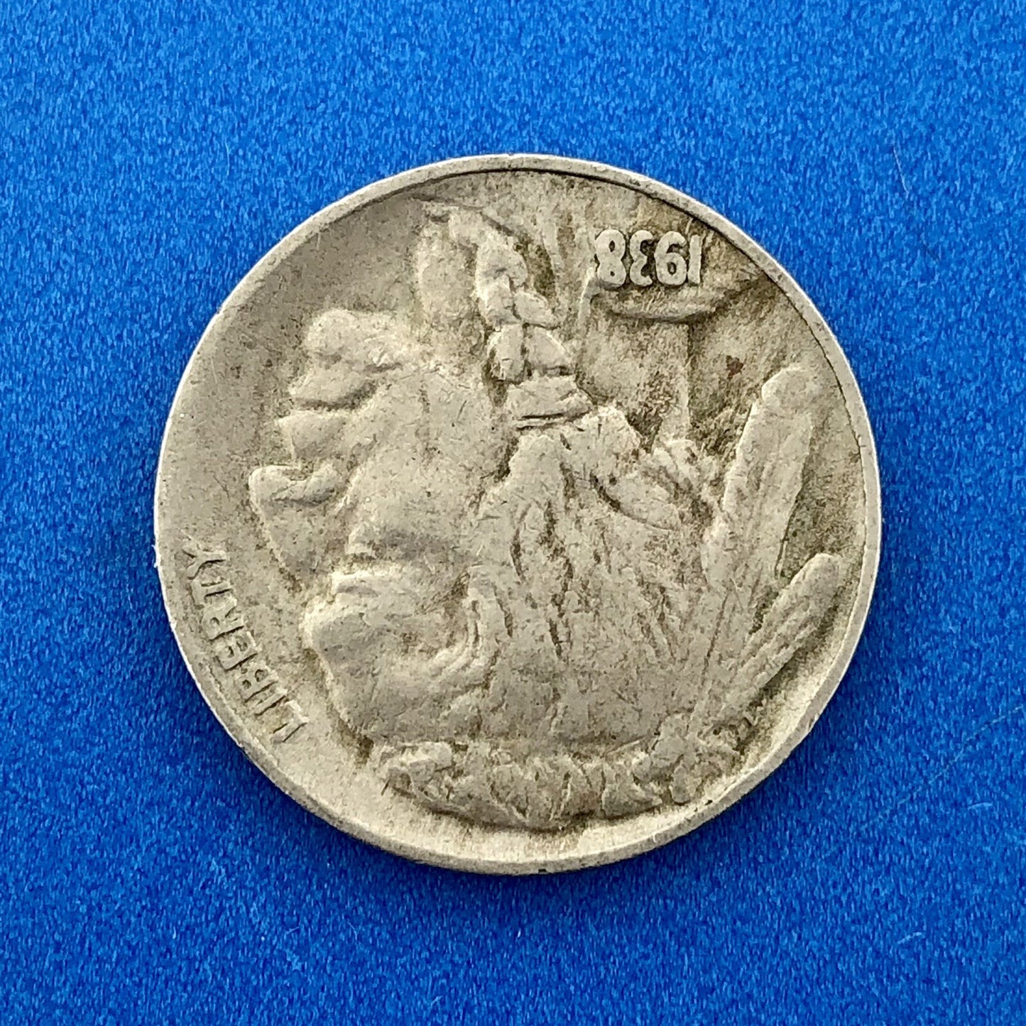 1938 D Indian Head Buffalo Nickel Key Better Rare Denver Mint Two Coin Lot