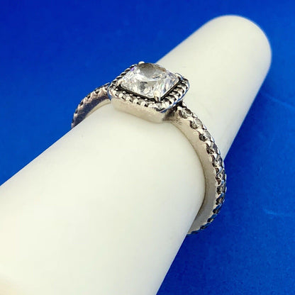 Pandora Sterling Silver Cubic Zirconia Timeless Elegance Occasion Ring 190947CZ