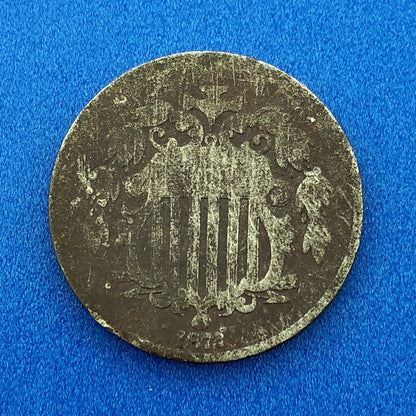 1870 P Shield Nickel Variety 2 Four Coin Mixed Date Better Philadelphia Lot