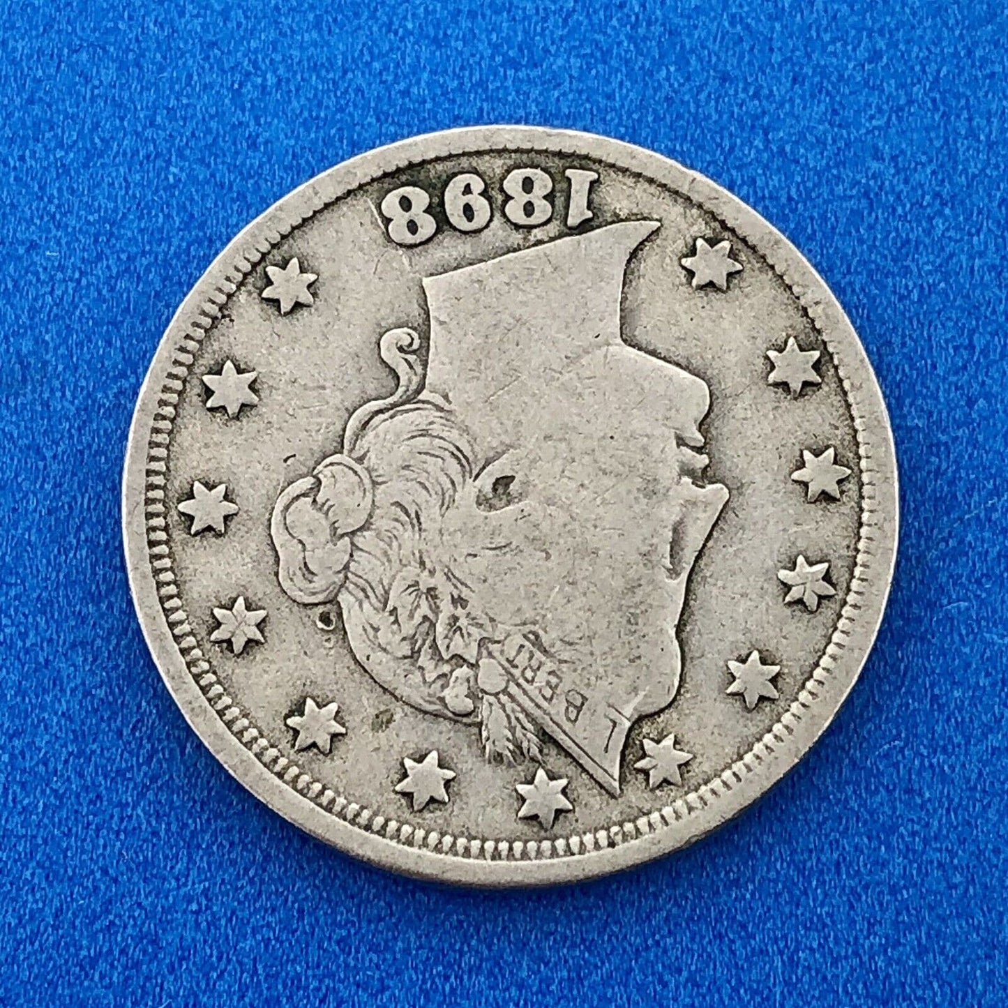 1897 1898 1899 P Liberty Head Nickel Five Cents 5c Rare Philadelphia 3 Coin Lot