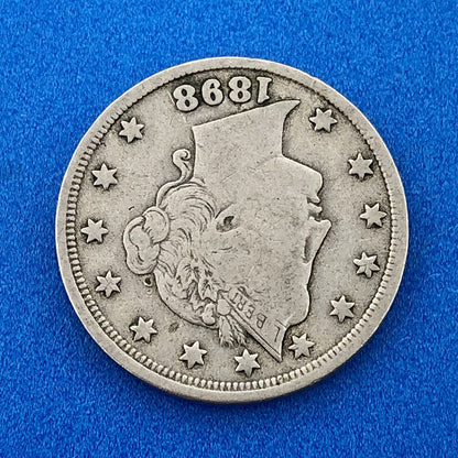 1897 1898 1899 P Liberty Head Nickel Five Cents 5c Rare Philadelphia 3 Coin Lot