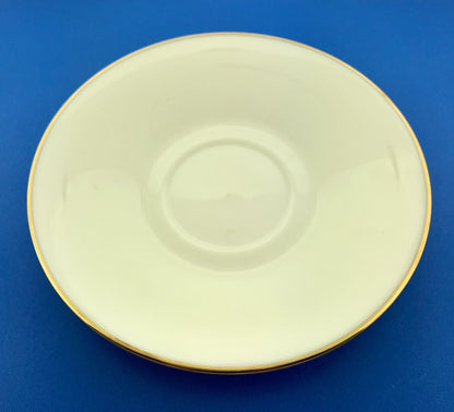 Vintage Lenox Hayworth Pattern Cosmopolitan Collection Tea Cup & Saucer Set of 2