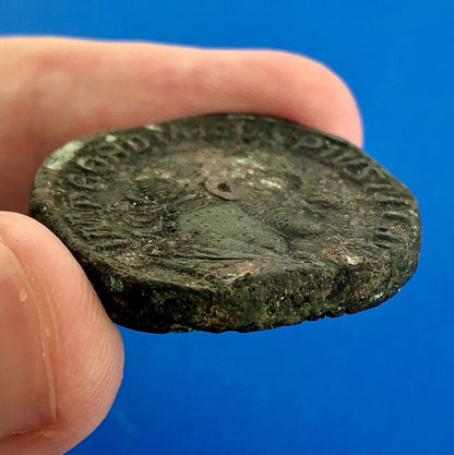 238-244 Gordian III Bronze Sestertius Victory Reverse Ancient Roman Coin