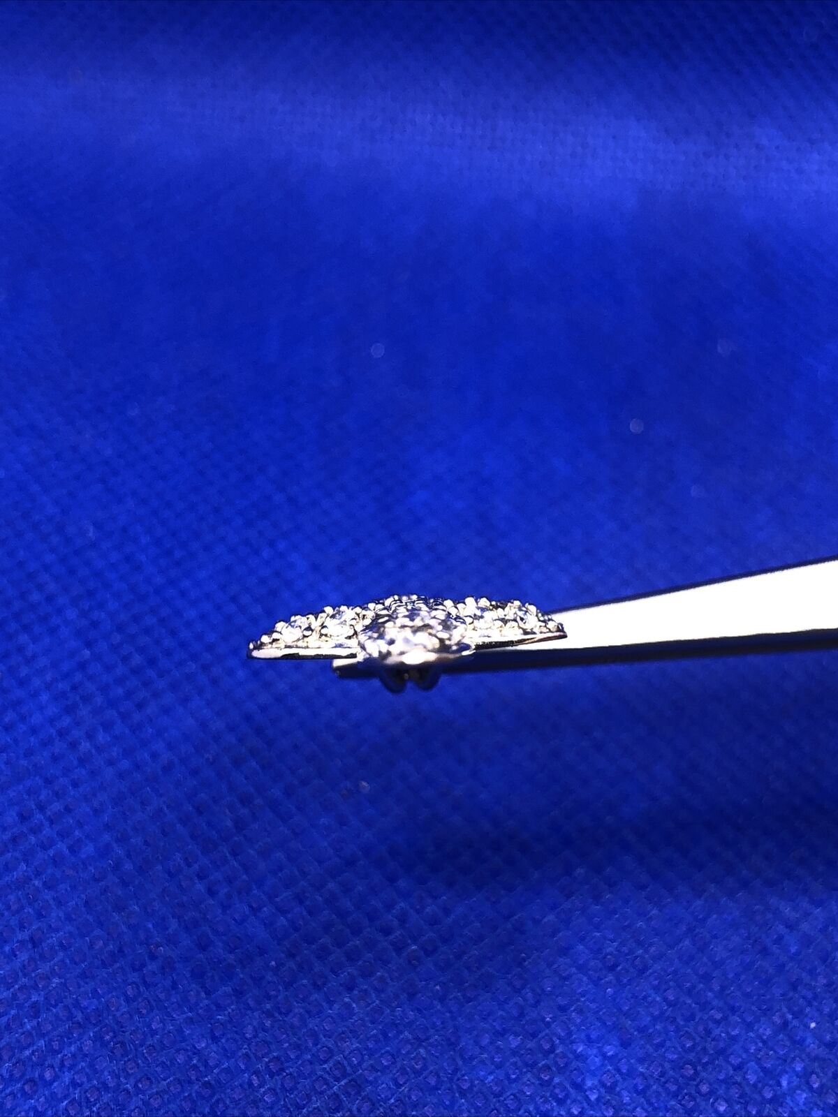 Designer Cubic Zirconia 925 Sterling Silver Religious Communion Cross Pendant