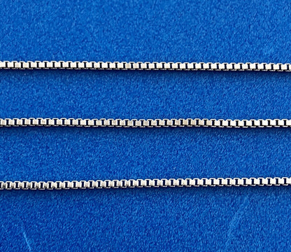 Designer RL Sterling Silver Cubic Zirconia Drop Charm Adornment Chain Necklace