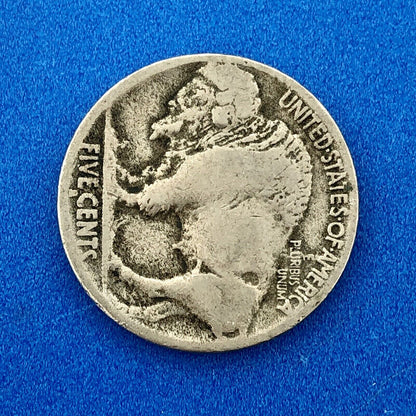 1914 S Indian Head Buffalo Nickel Better Key Scarce San Francisco Mint Coin