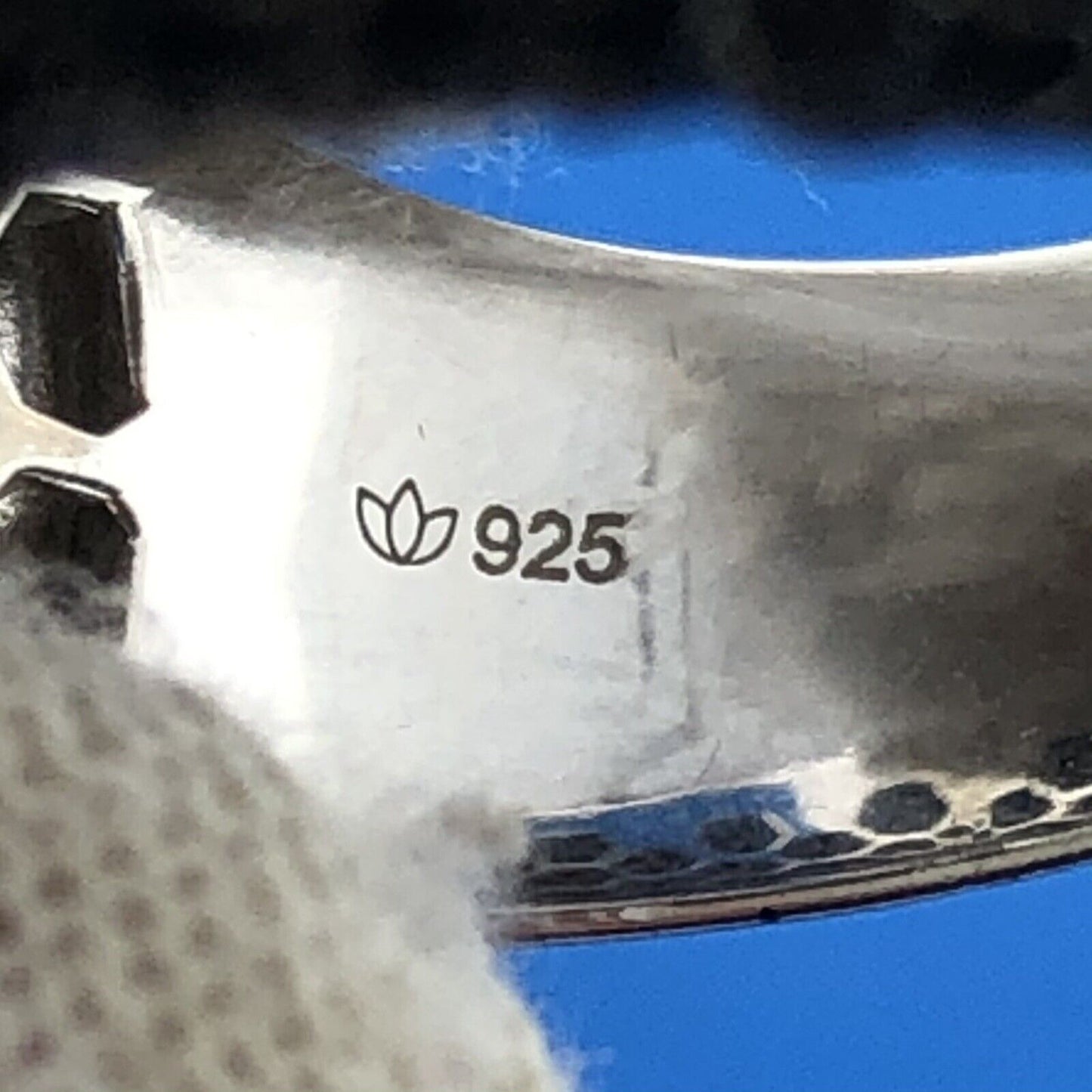 Magnificiant Designer 925 Sterling Silver Pave Black Diamond Statement Dome Ring