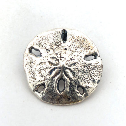 Designer Mignon Faget 925 Sterling Silver Sea Collection Sand Dollar Pendant