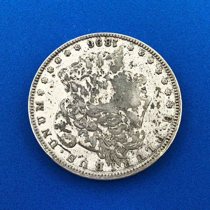 1896 O Morgan Silver Dollar $1 Better Key Rare New Orleans Mint Coin AU Details