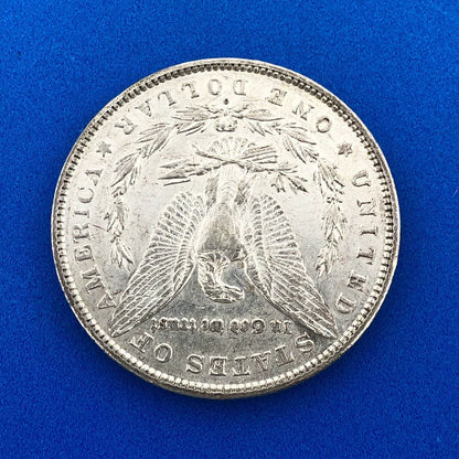 1880 O Morgan Silver Dollar VAM 48 Doubled 1 8 Hangnail Eagle AU New Orleans