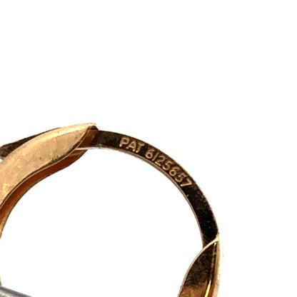 Designer EG 14K Yellow Gold Textured Teardrop Dangle Hoop Earrings