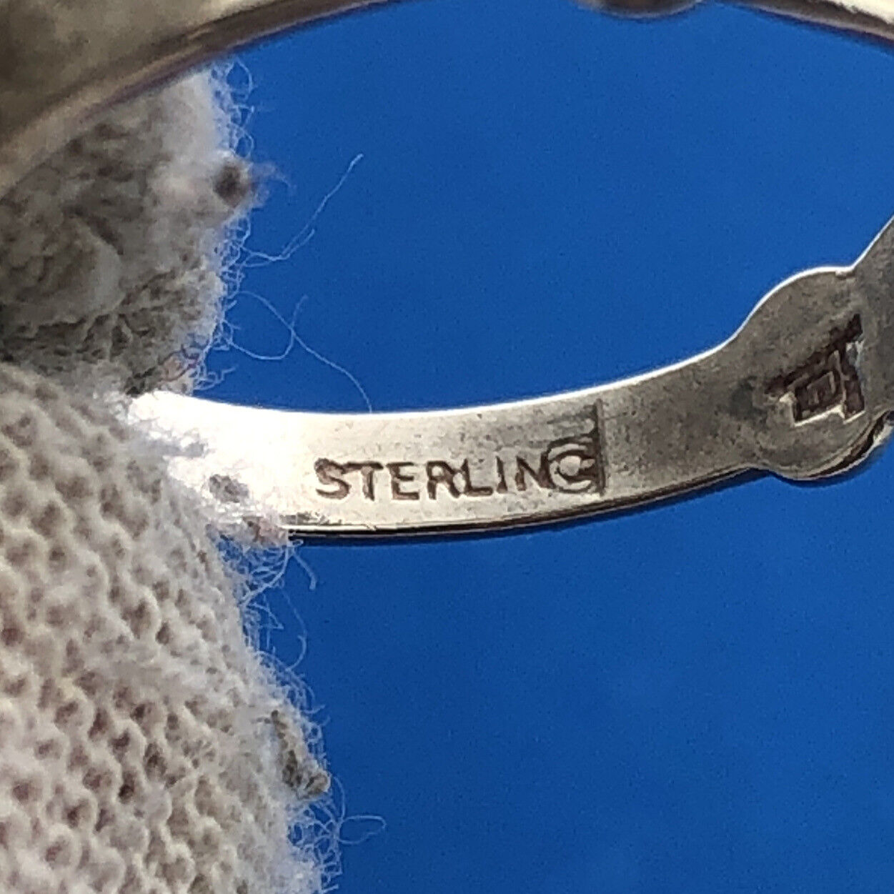 Bell Trading Post Native American 925 Sterling Silver Oval Turquoise Ring