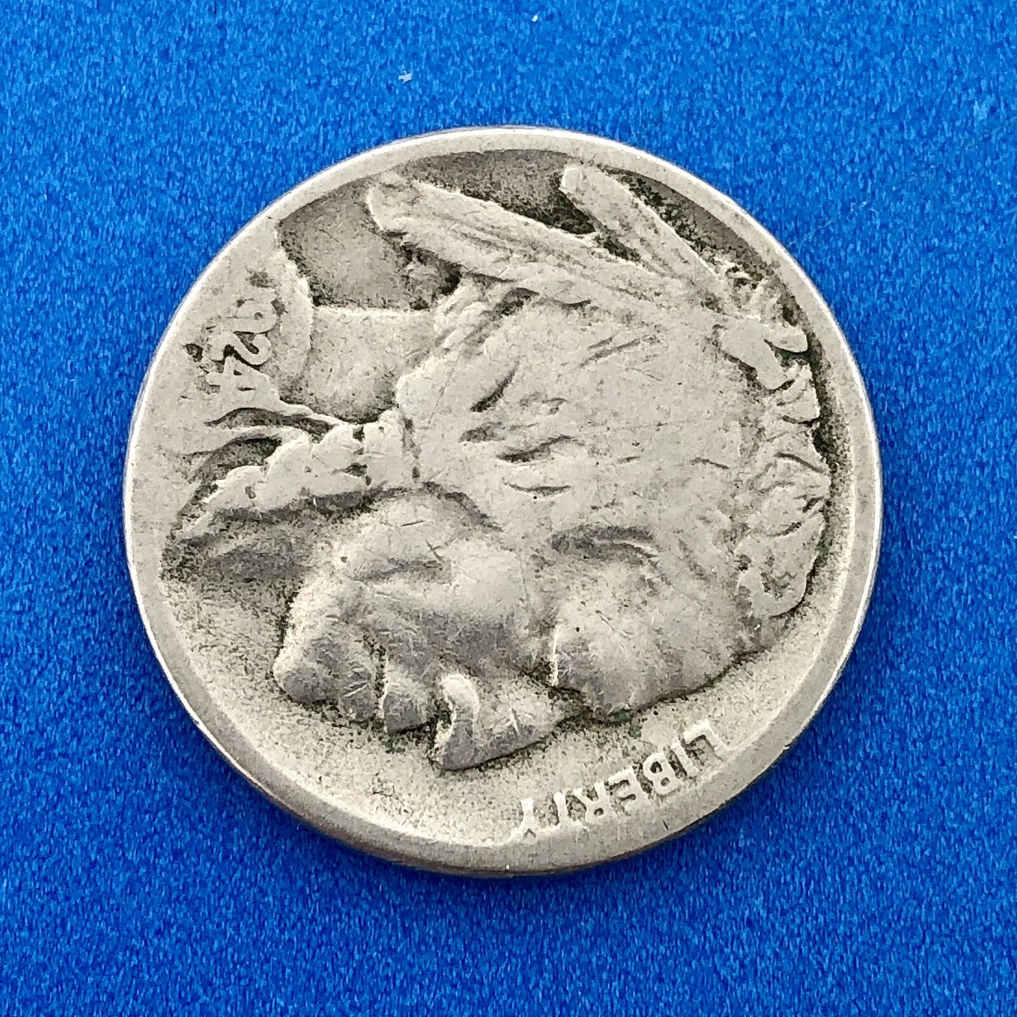 1924 S Indian Head Buffalo Nickel Better Key Scarce San Francisco Mint Coin