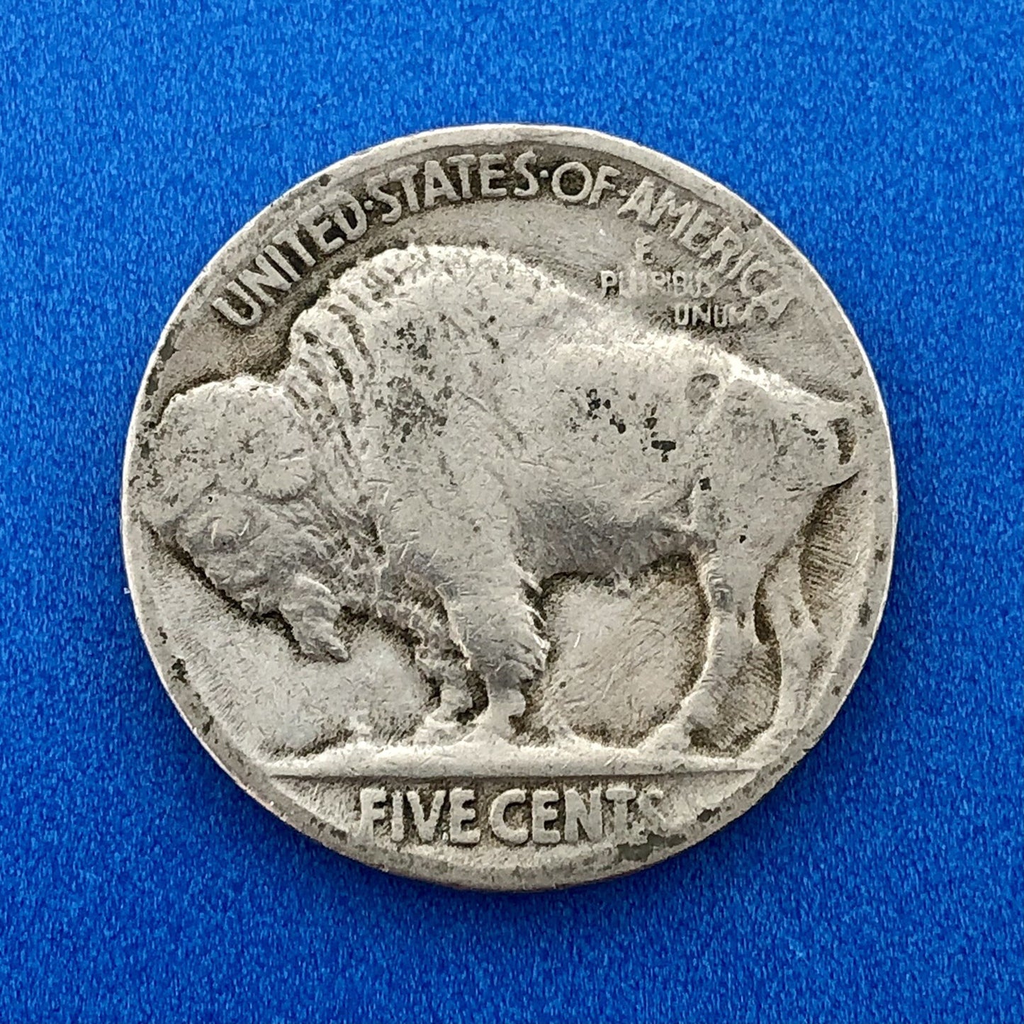 1921 P Indian Head Buffalo Nickel 5c Mixed Date Mint Mark Four Coin Lot
