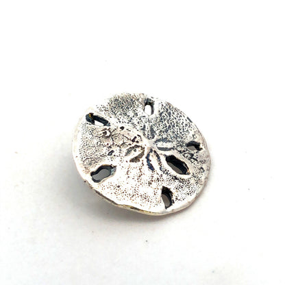 Designer Mignon Faget 925 Sterling Silver Sea Collection Sand Dollar Pendant