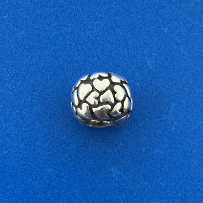 Authentic PANDORA 925 Sterling Silver Lotsa Love Heart Bracelet Charm 790174 RET