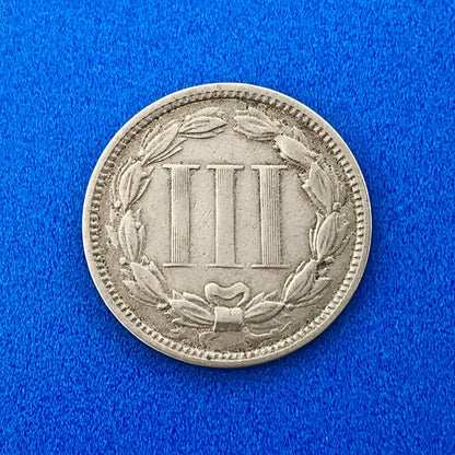 1873 P Nickel Three Cent Piece 3c Better Key Rare Scarce Philadelphia Coin