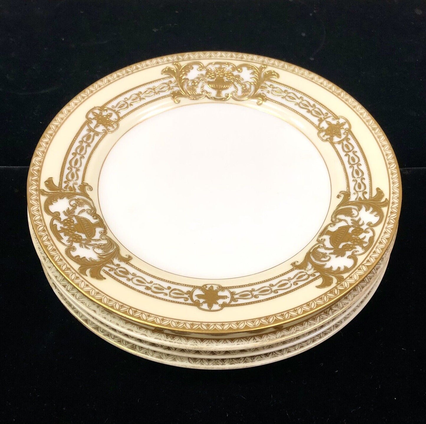 Noritake Porcelain China Pattern 37532/77630 Circa 1921 Gilt Trim Salad Plate