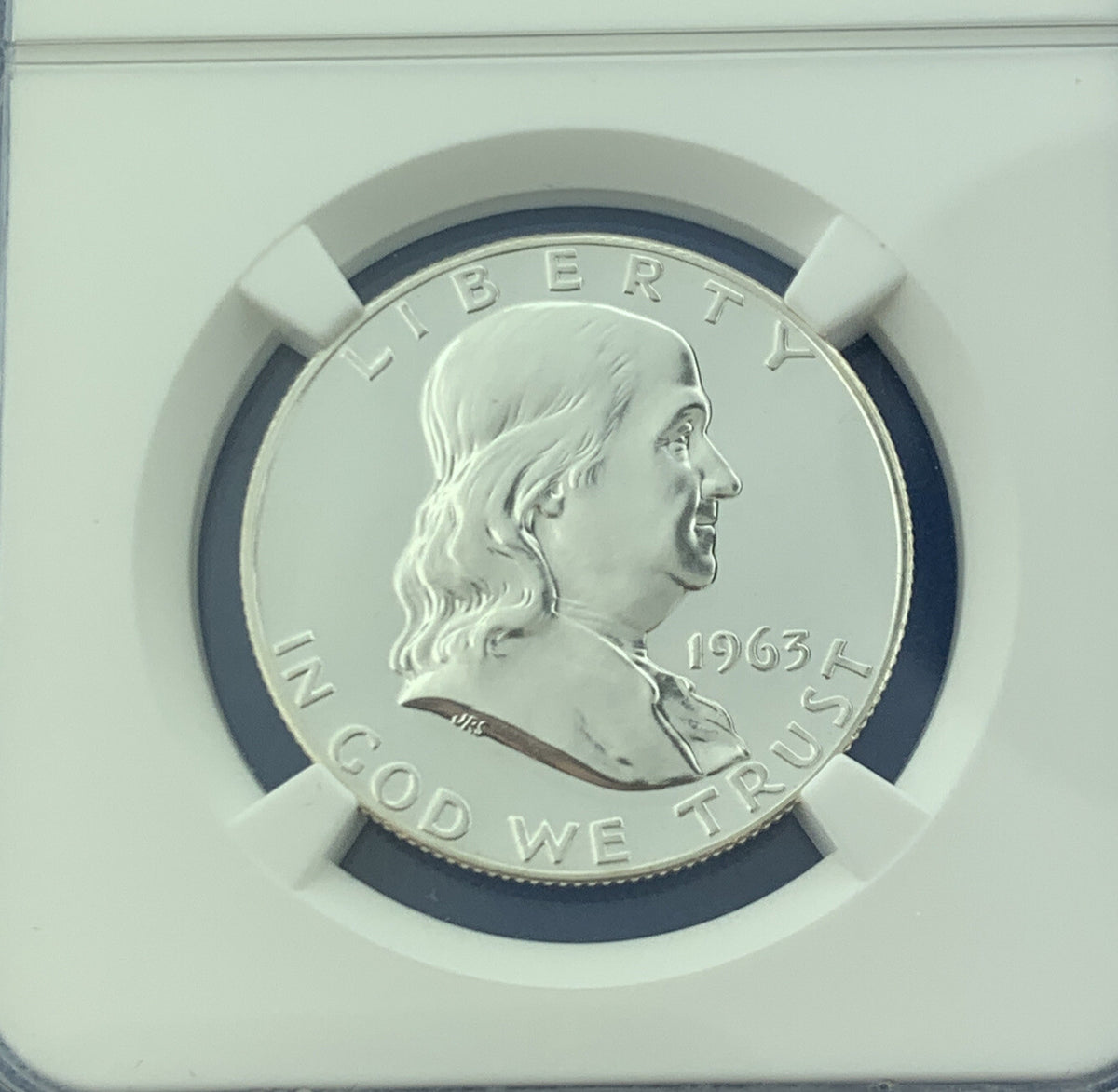 1963 Franklin Silver Proof Half Dollar 50c $.50 Better Key Rare NGC PF68 Cameo