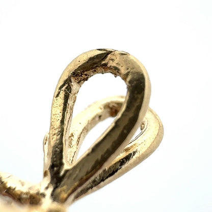 Designer 14K Yellow Gold Oval Amethyst February Anniversary Pendant