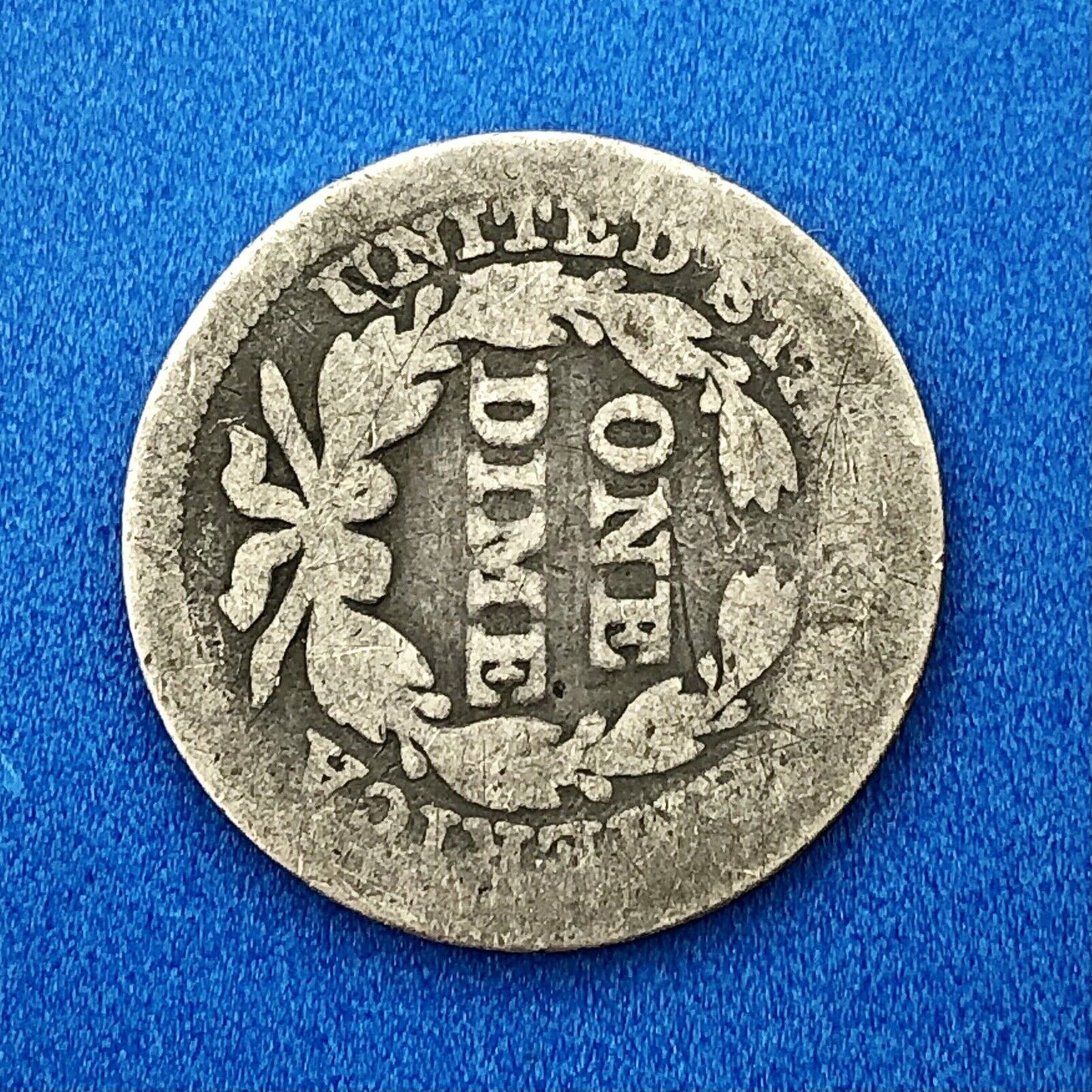 1849 P Seated Liberty Silver Dime 10c Better Key Scarce Rare Philadelphia Coin