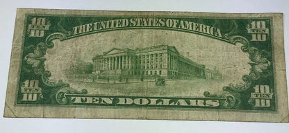 1929 Type 1 $10 The City National Bank of Selma Alabama Charter 1736 Tough Note!