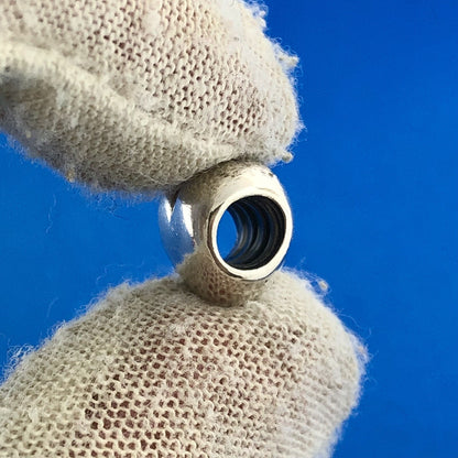 Authentic PANDORA Moments 925 Sterling Silver Puffy Polished Heart Charm 790137