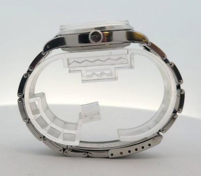 Vintage Rolex Oyster Perpetual 34mm White Dial Silver Bracelet Men's 6532