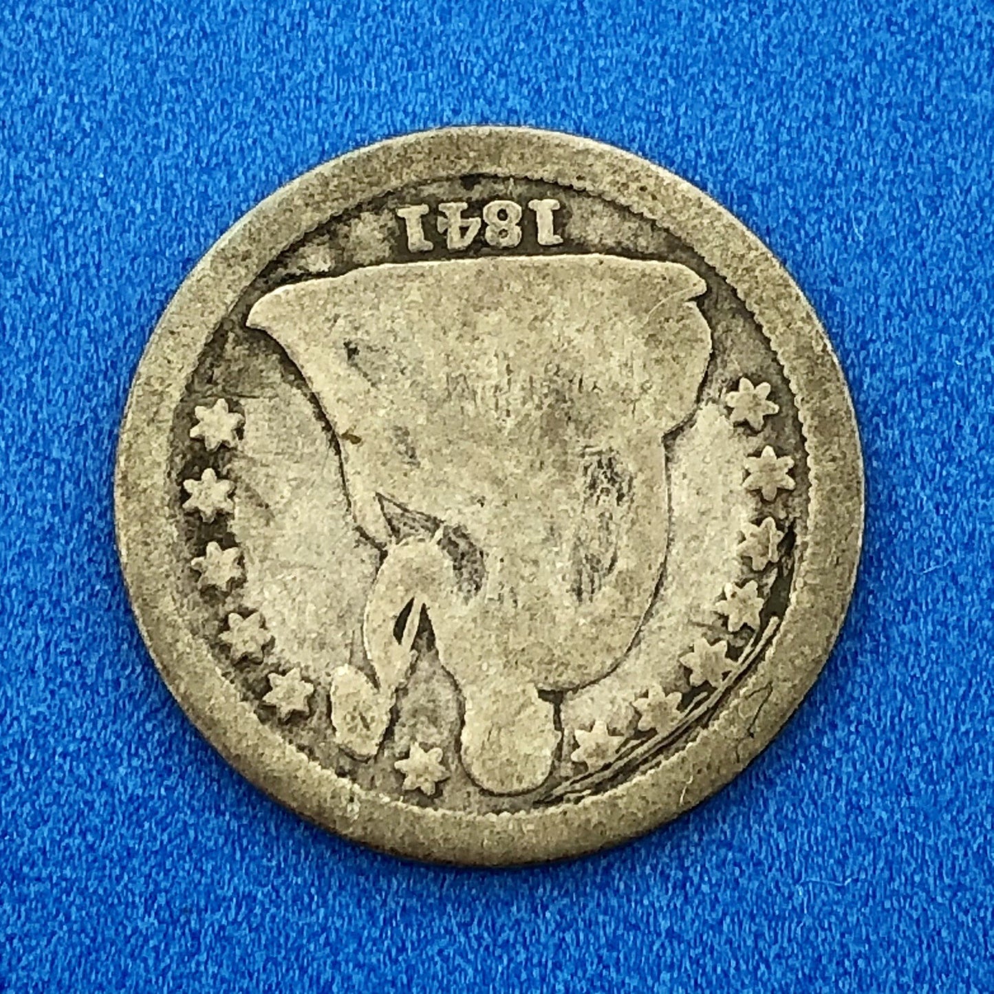 1841 O Seated Liberty Silver Dime 10c Better Key Rare Scarce New Orleans Coin