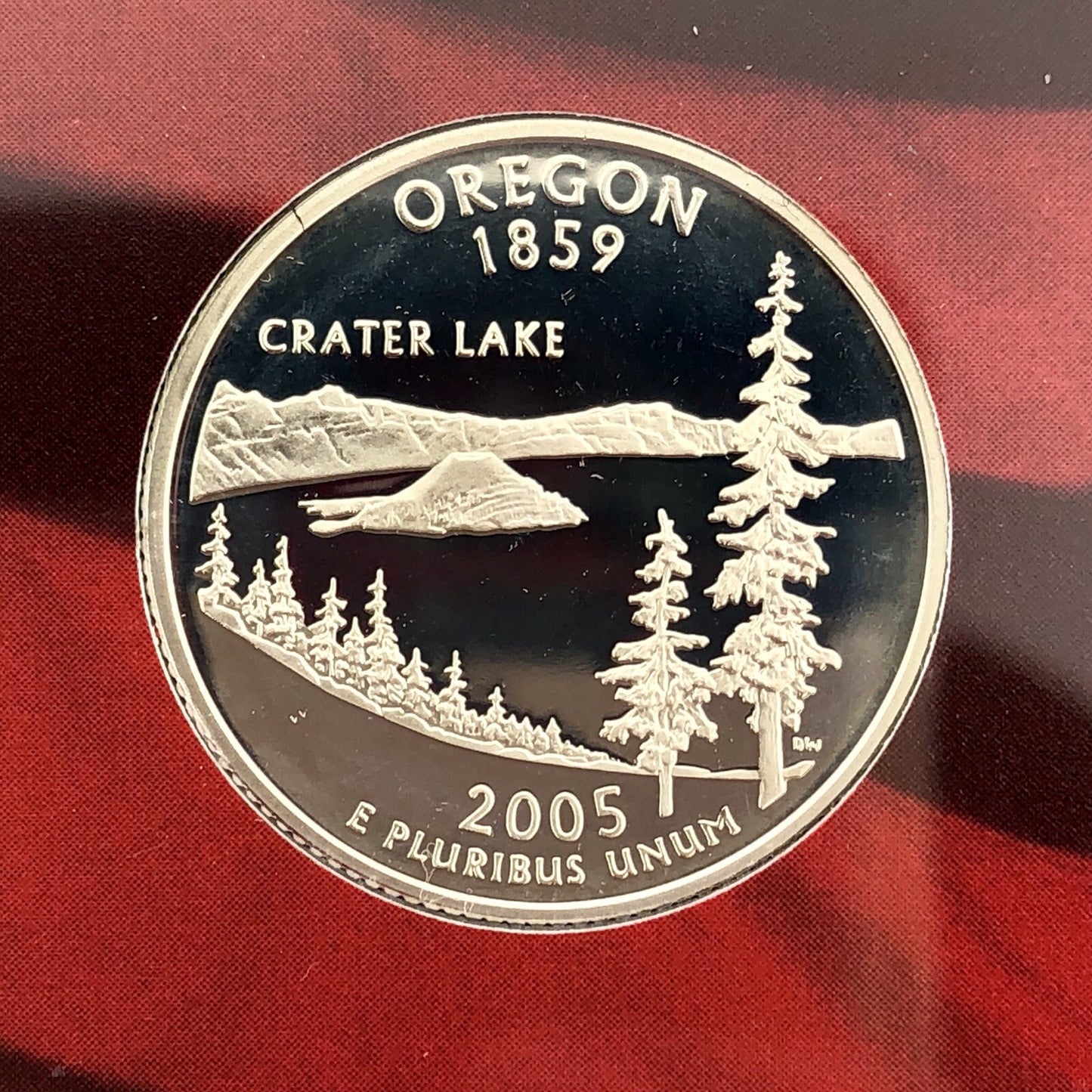 2005 S United States Mint 50 State Quarters 5 Coin Silver Proof Set OMP/COA