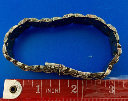 Atasay Kuyumculuk AK Turkey Sterling Silver 925 Florentine Polished Bracelet