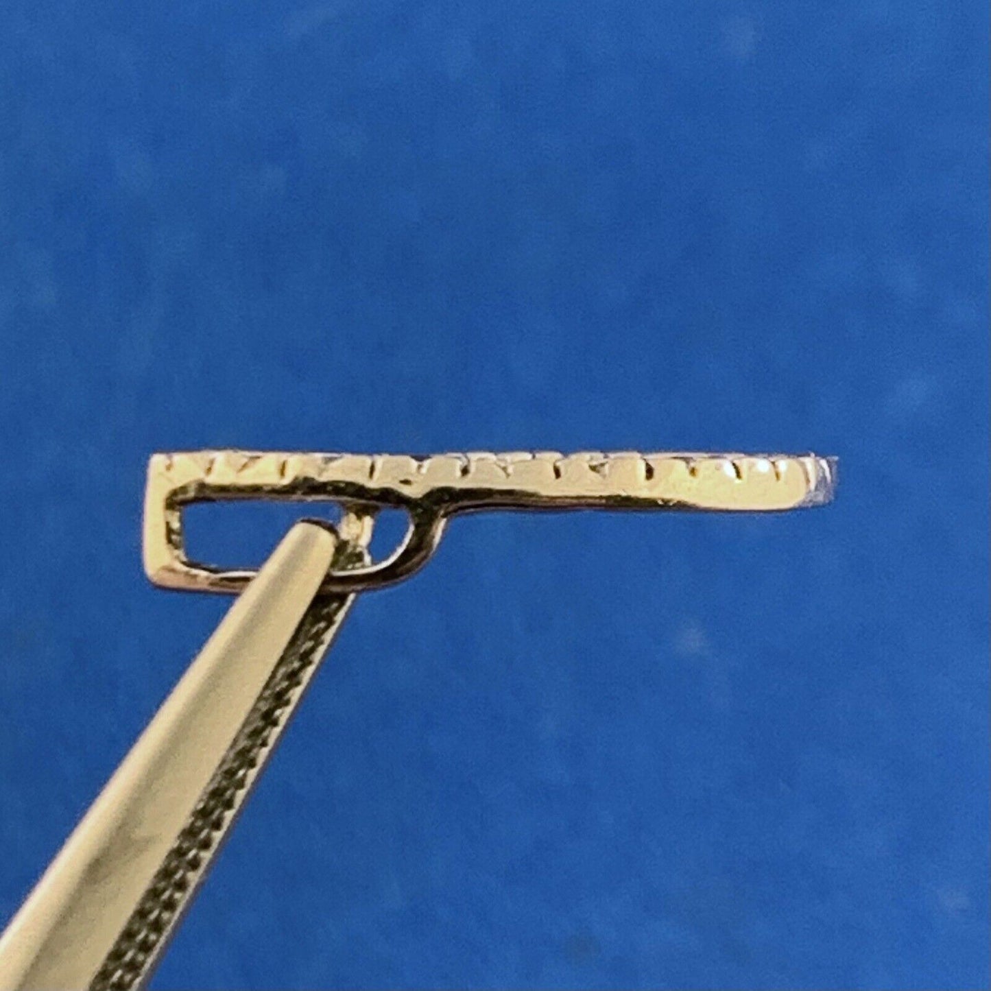 Designer 925 Sterling Silver Round White Topaz Tear Drop Slide Pendant