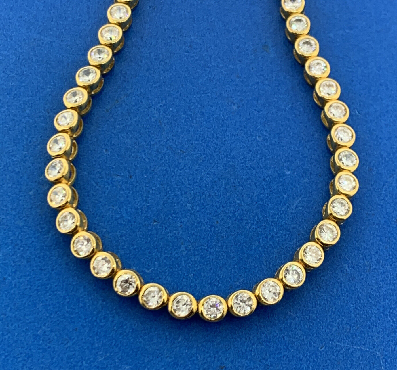 Joan Rivers Gold Tone Love Struck Crystal Heart Bracelet