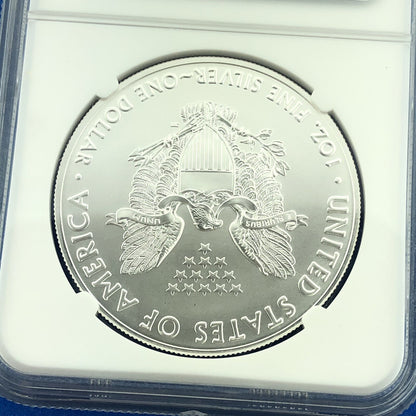 2020 U.S. State Series $1 American Silver Eagle NGC Mint State 70 Michigan Auto