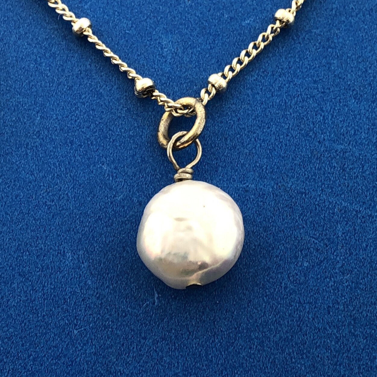 Brighton Silver Gold Two Tone Sea Dreamer Starfish Shell Pearl Charm Necklace