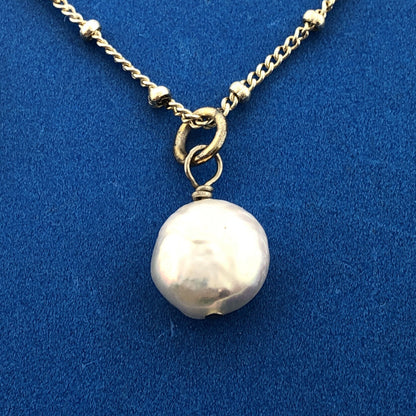 Brighton Silver Gold Two Tone Sea Dreamer Starfish Shell Pearl Charm Necklace