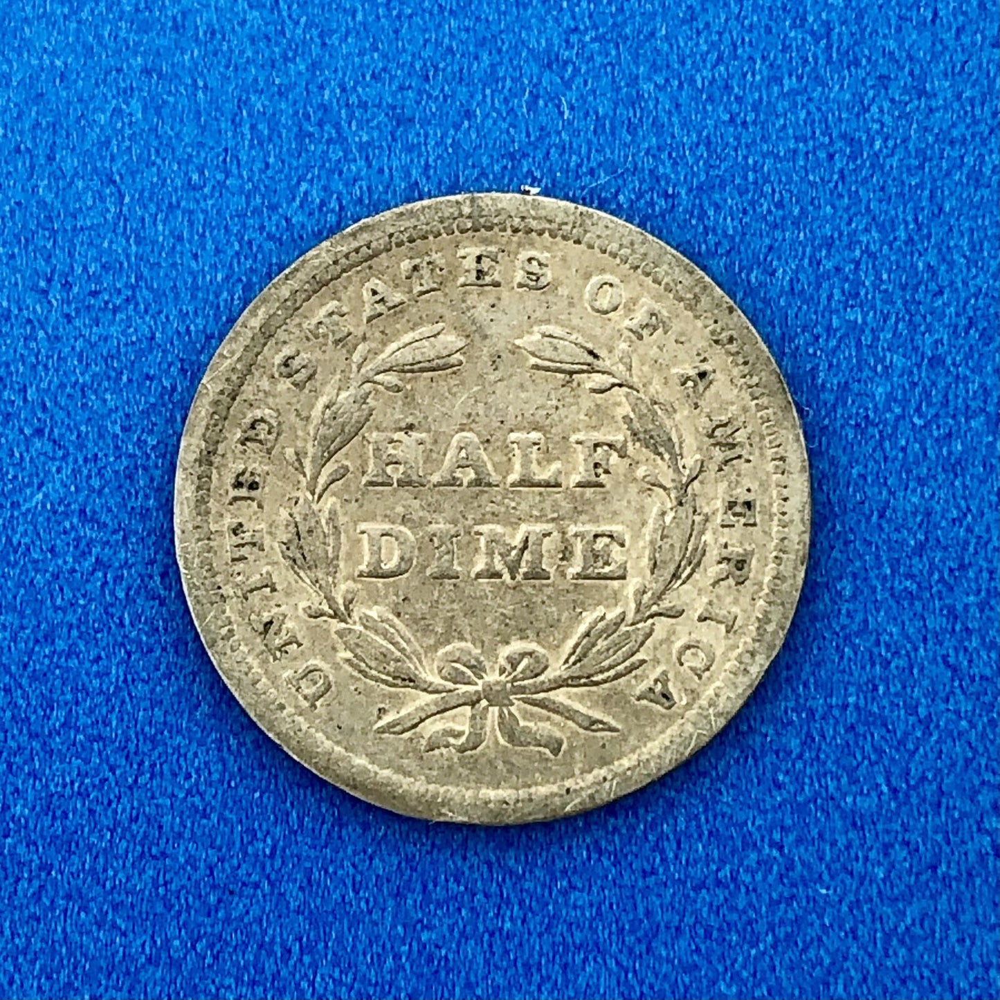 1840 P Seated Liberty Half Dime Variety 2 Obverse Stars Better Philadelphia Mint