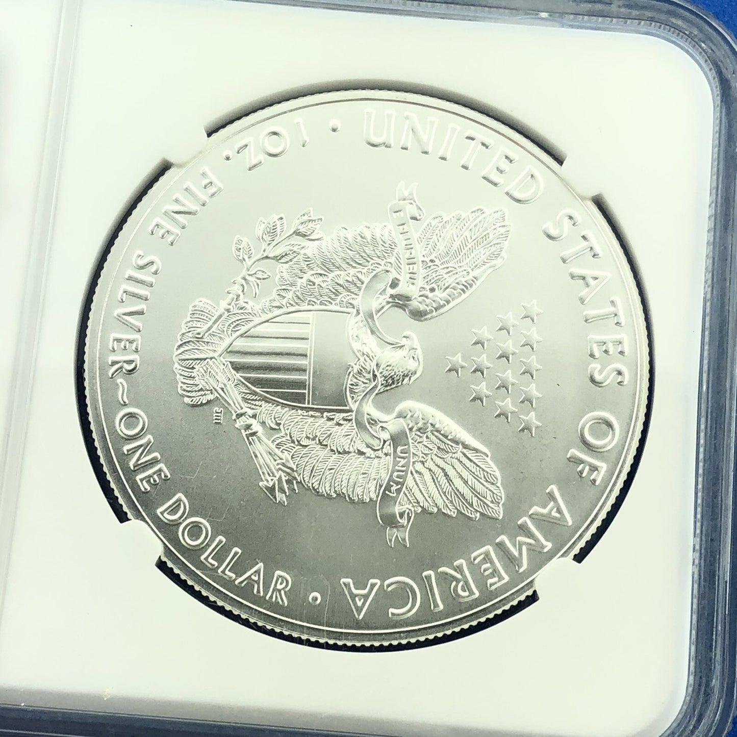2020 U.S. State Series $1 American Silver Eagle NGC Mint State 70 Michigan Auto