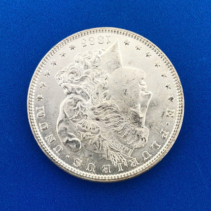 1885 P Morgan Silver Dollar $1 Better Rare Key Philadelphia Mint Coin White BU