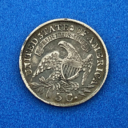 1832 P Capped Bust Silver Half Dime $.05 Early Rare Scarce Philadelphia Coin