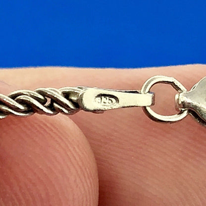 Starborn Creations Sterling Silver 925 Oval Window Drusy Druzy Pendant Necklace