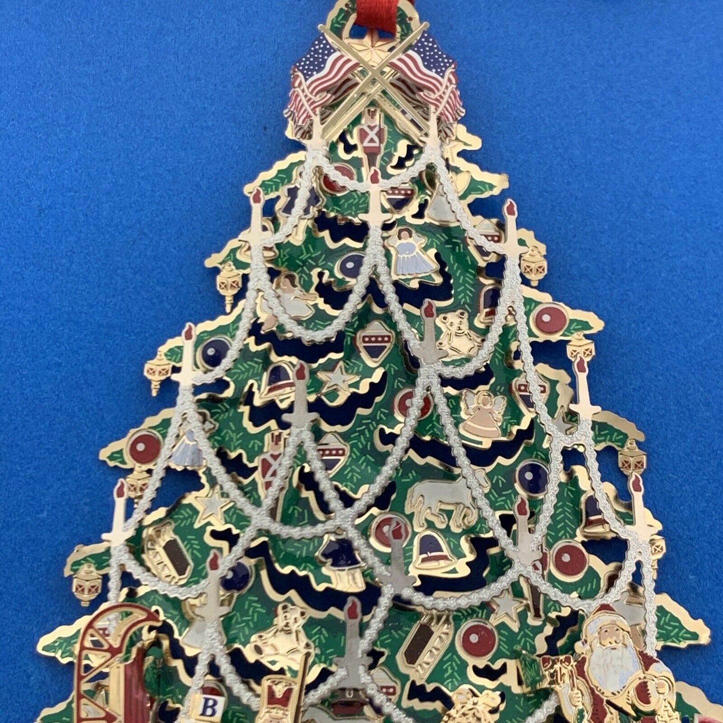 2008 White House Historical Association Harrison Era Tree Christmas Ornament
