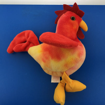 1996 TY Beanie Baby Strut The Rooster Mint Condition Tag Errors - 4171